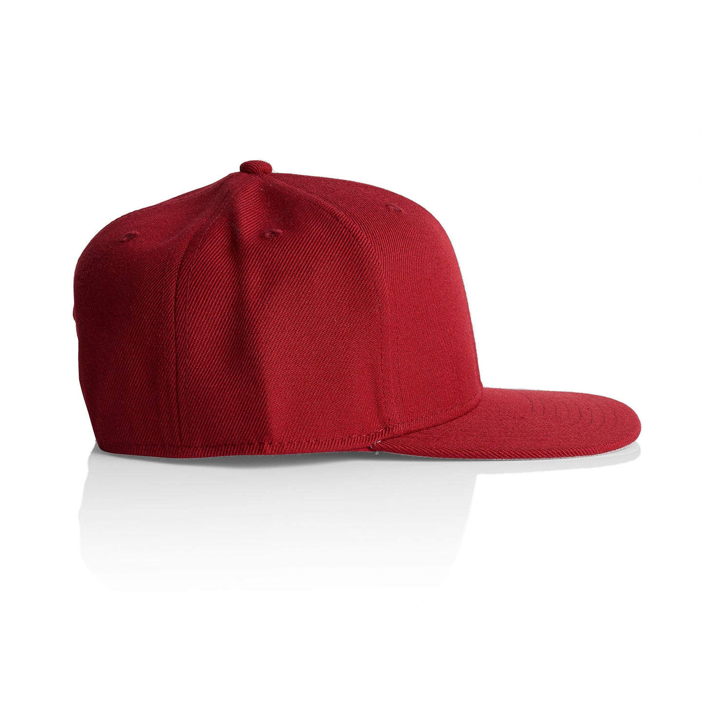 High Profile Snapback Cap - Cardinal