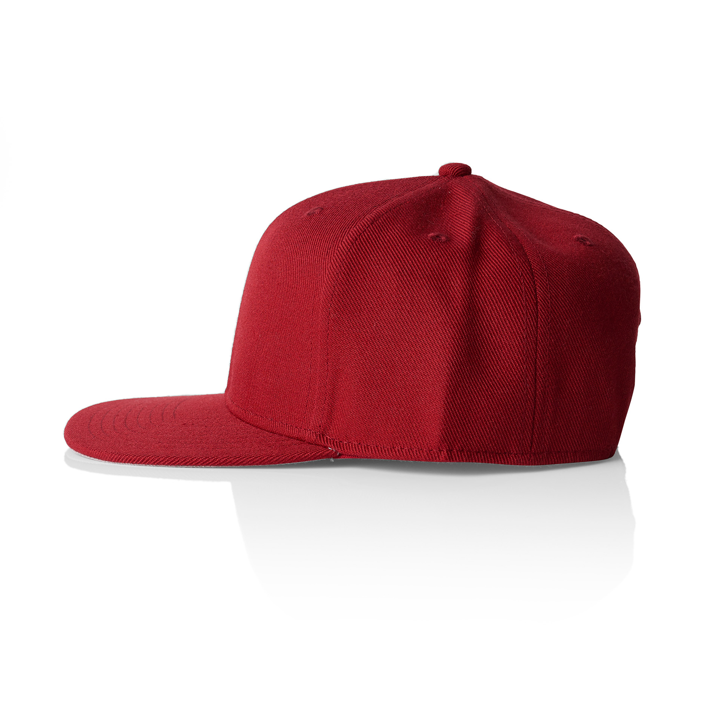High Profile Snapback Cap - Cardinal