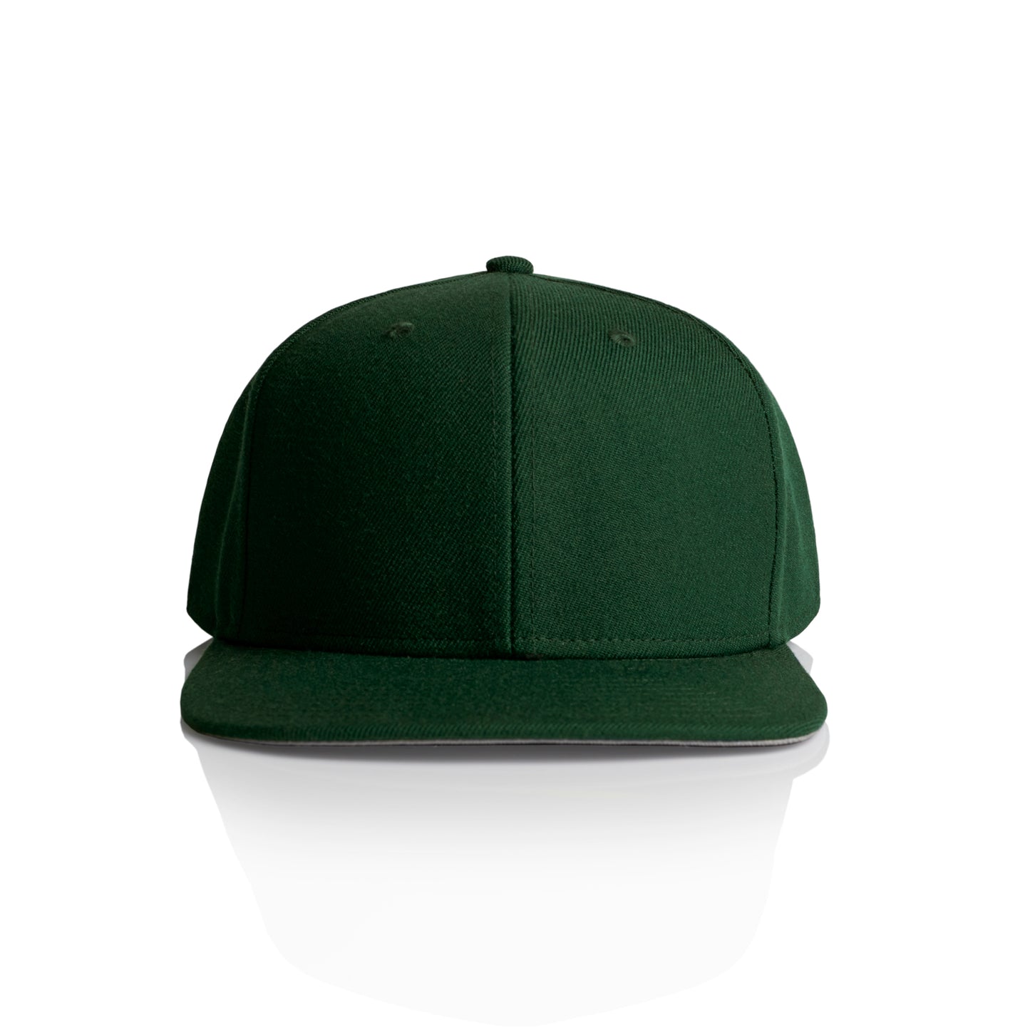 High Profile Snapback Cap - Forest Green
