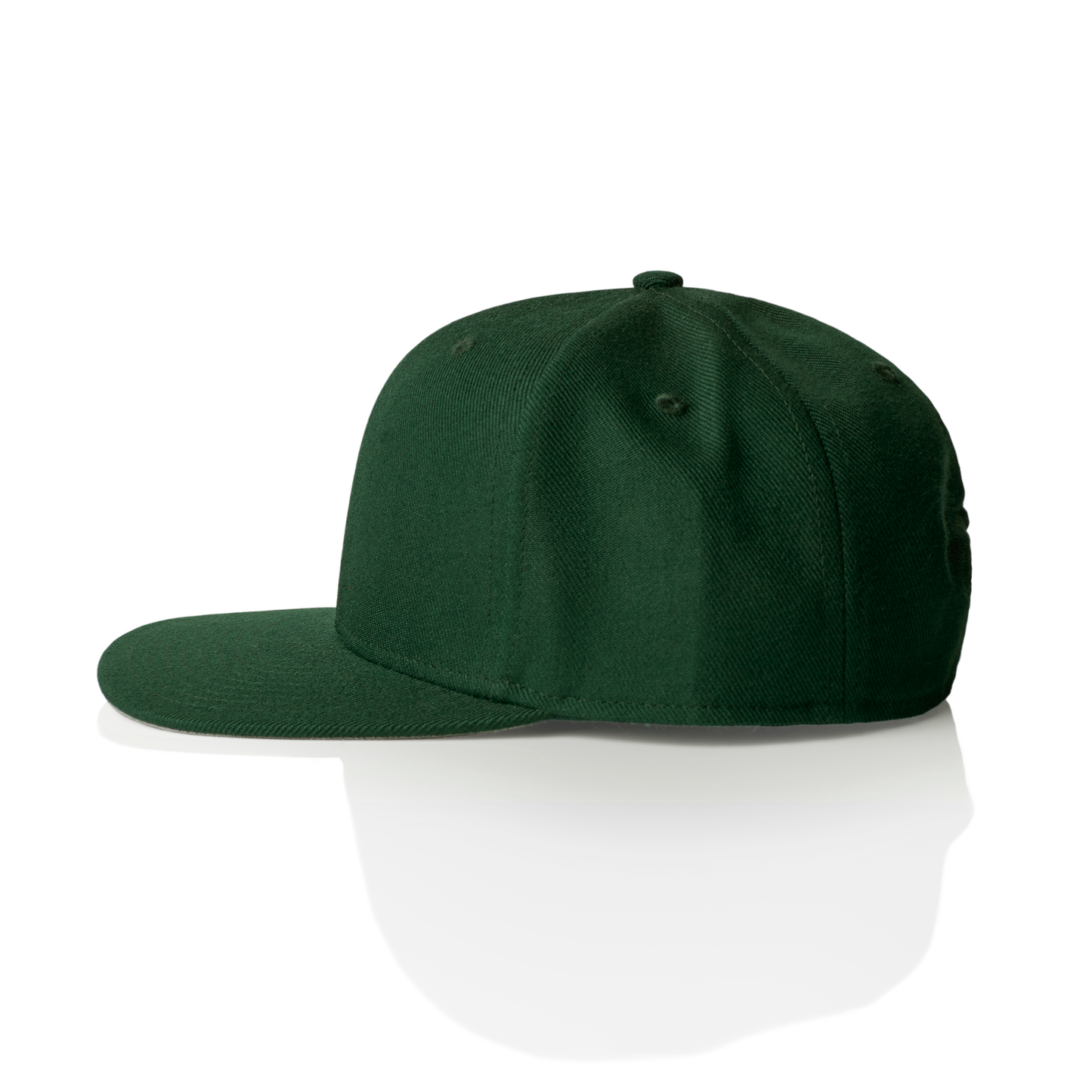 High Profile Snapback Cap - Forest Green