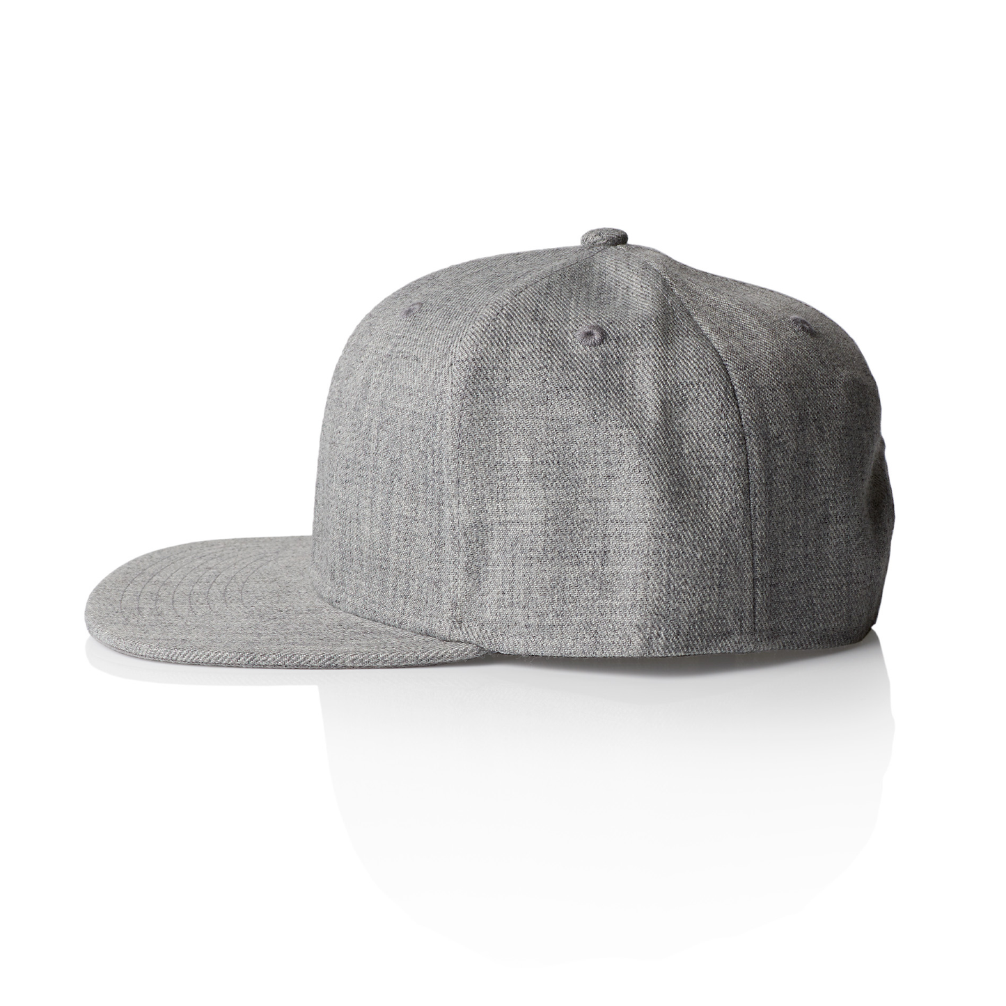 High Profile Snapback Cap - Athletic Heather