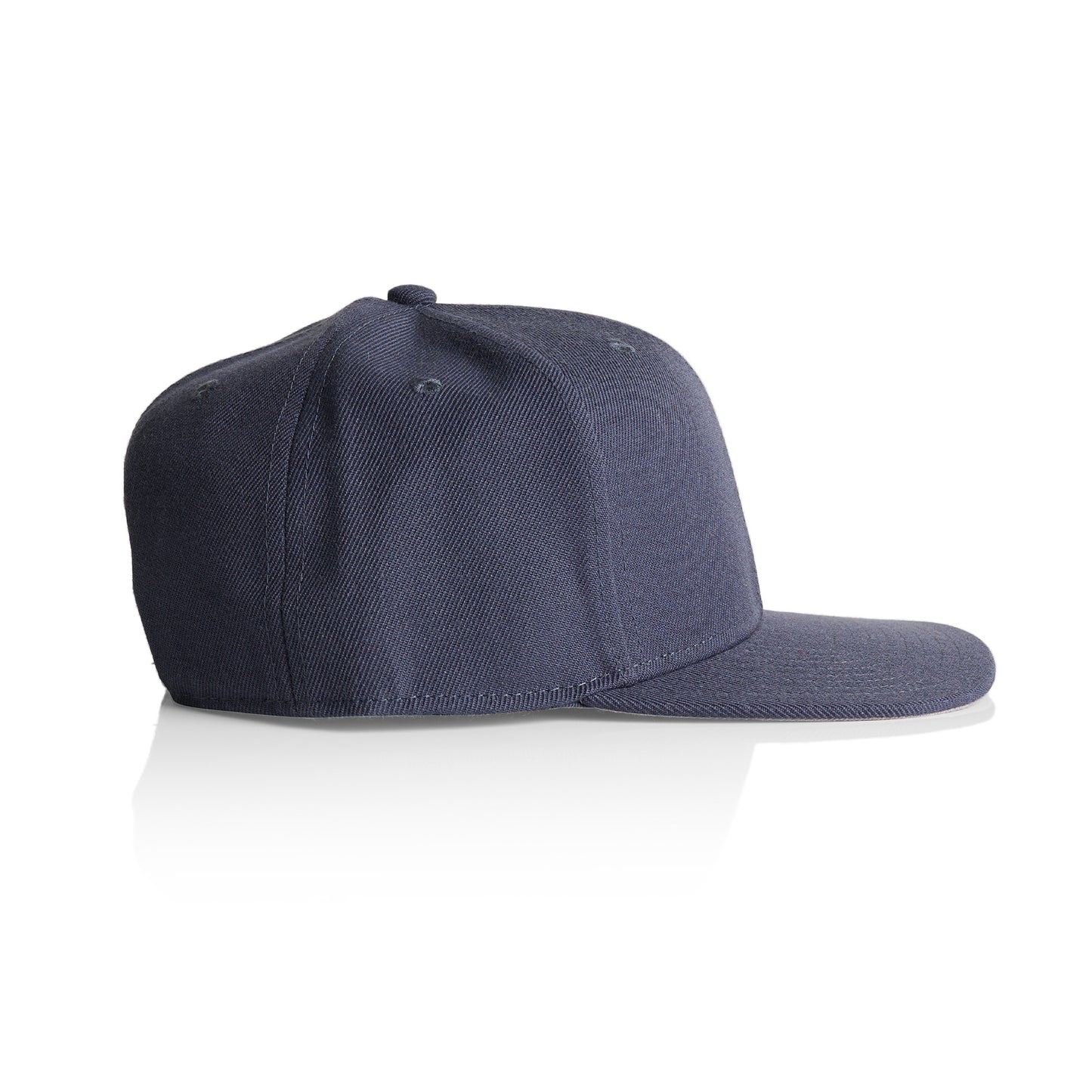High Profile Snapback Cap - Petrol Blue