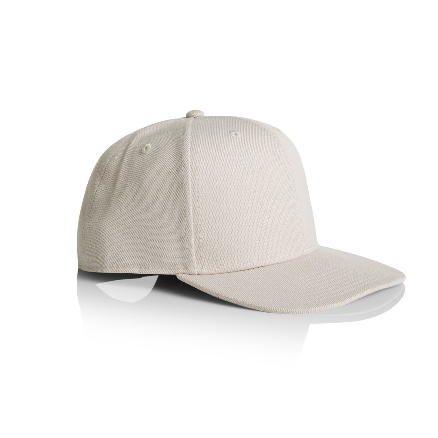 High Profile Snapback Cap - Bone