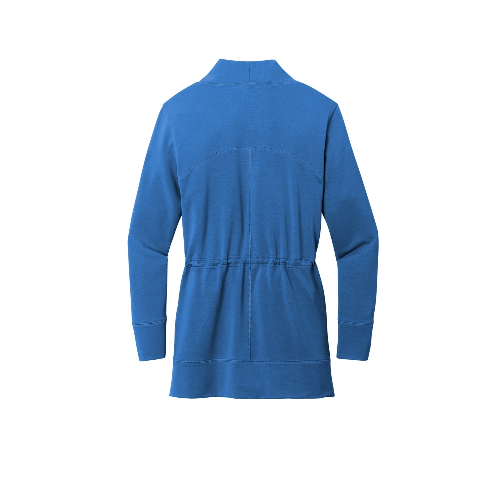 Port Authority® Women's Microterry Cardigan - Aegean Blue