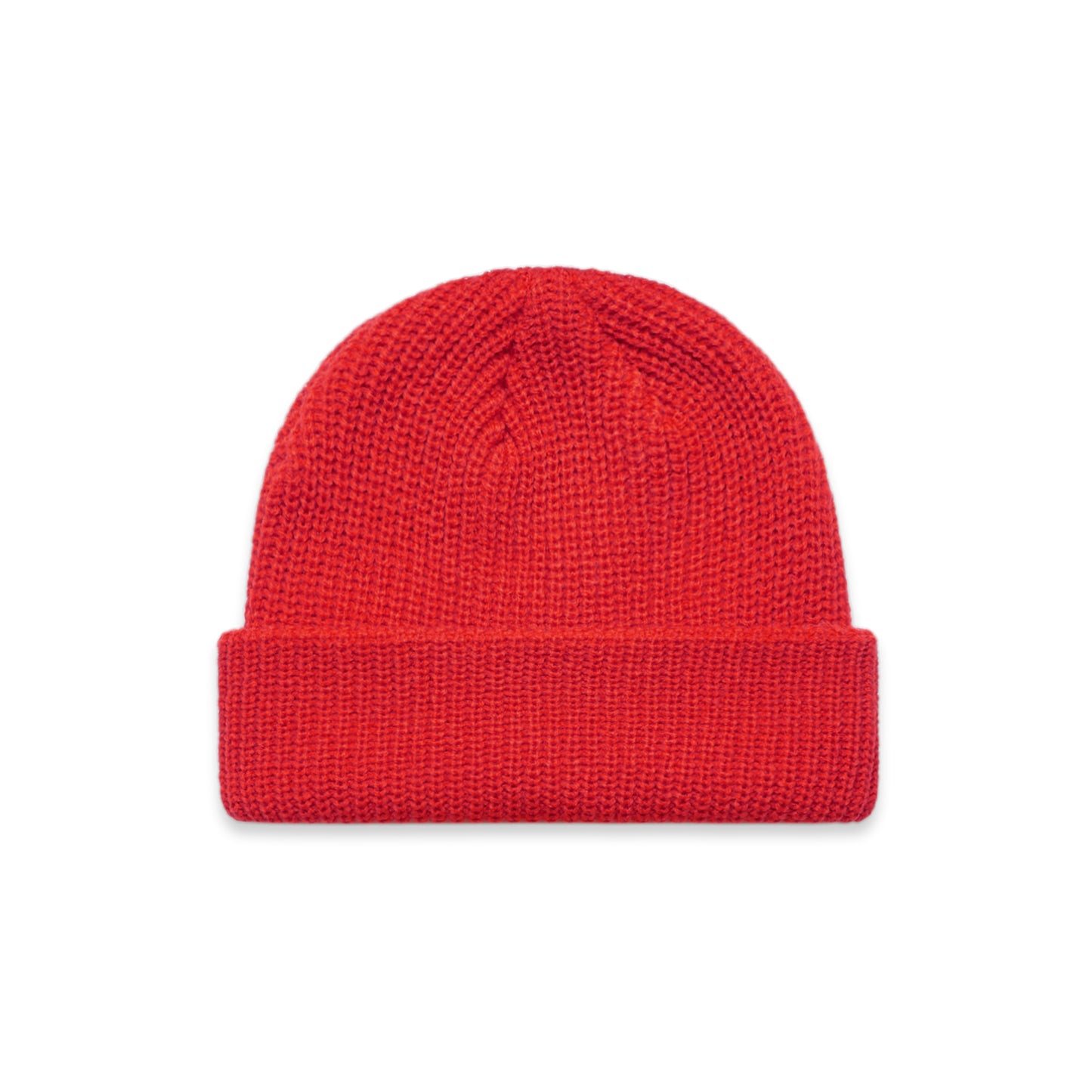 Ultimate Fitted Cuffed Beanie - Red