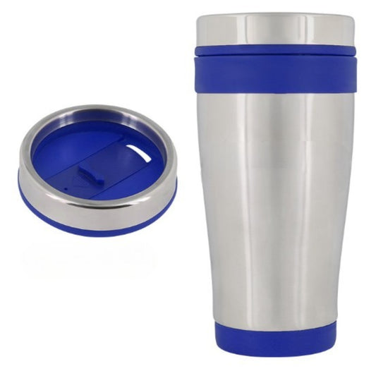 15 oz. Insulated Stainless Steel Tumbler - Stainless Steel with Blue Liner