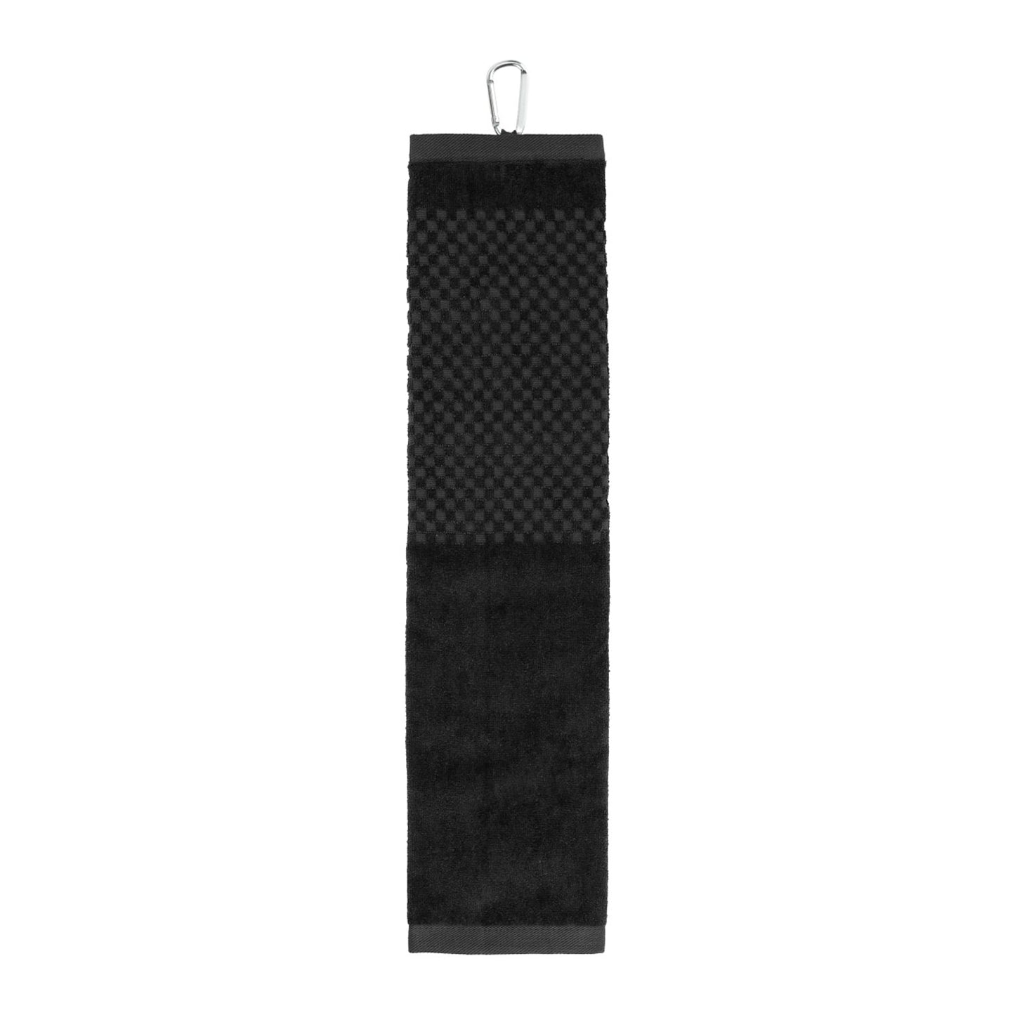 3.5lb./doz. 5.25x22in Scrubber Golf Towel - Black