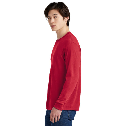 Jerzees® Dri-Power® 100% Polyester Long Sleeve T-Shirt - True Red