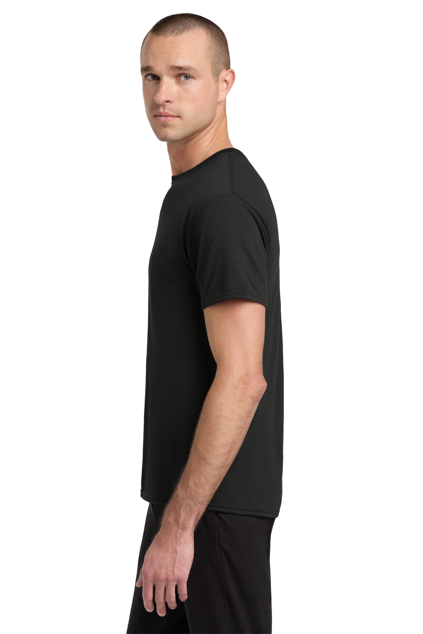 Jerzees® Dri-Power® 100% Polyester T-Shirt - Black