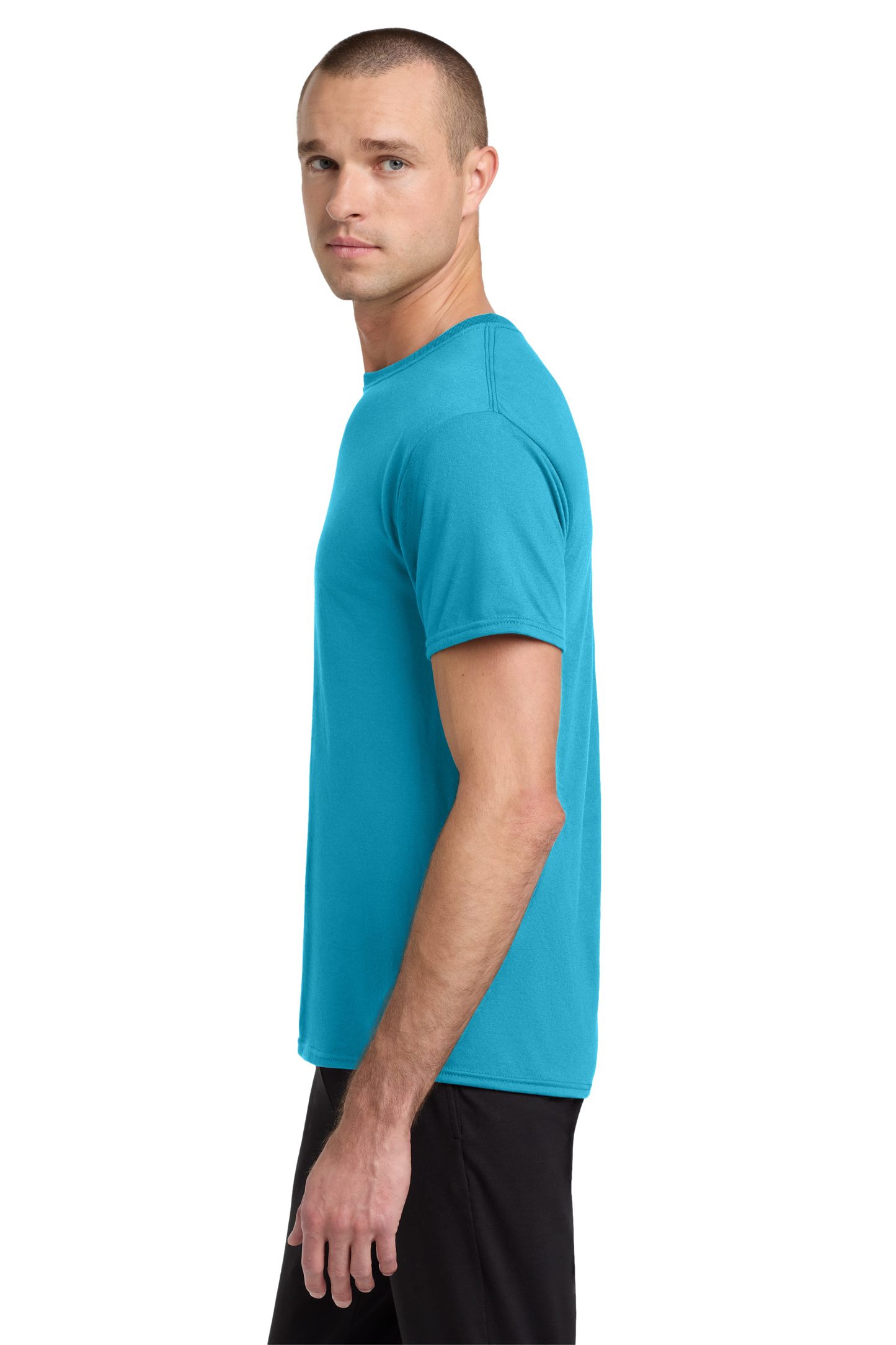 Jerzees® Dri-Power® 100% Polyester T-Shirt -California Blue
