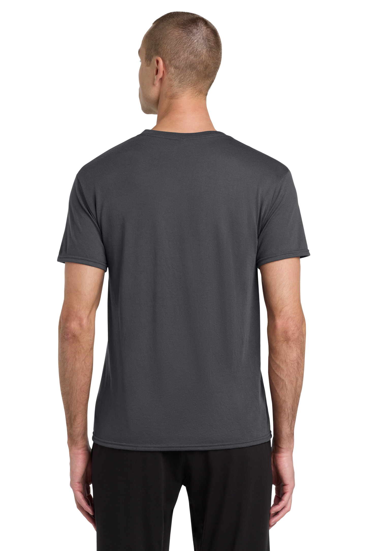 Jerzees® Dri-Power® 100% Polyester T-Shirt -Charcoal Grey
