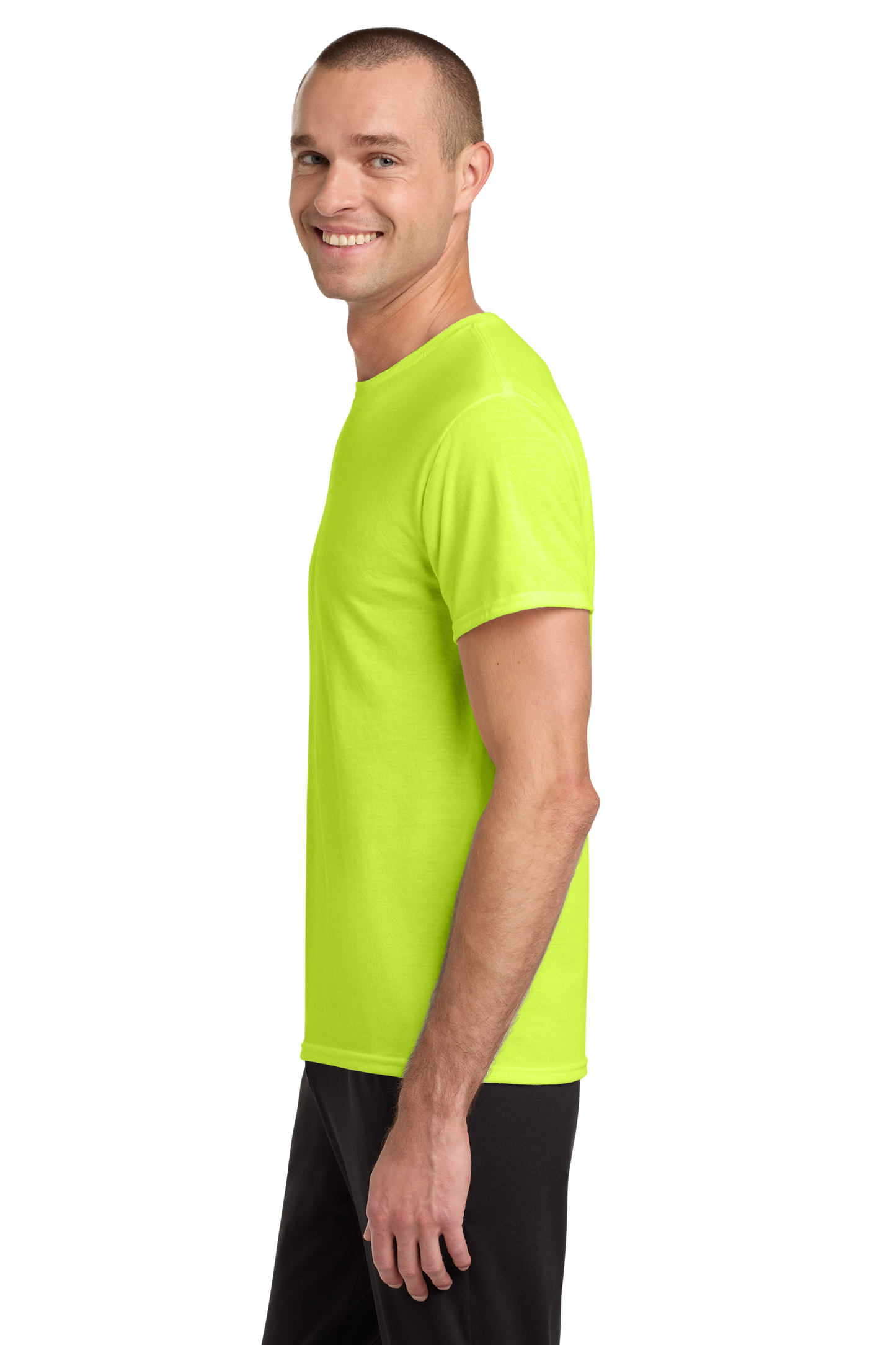 Jerzees® Dri-Power® 100% Polyester T-Shirt -Safety Green