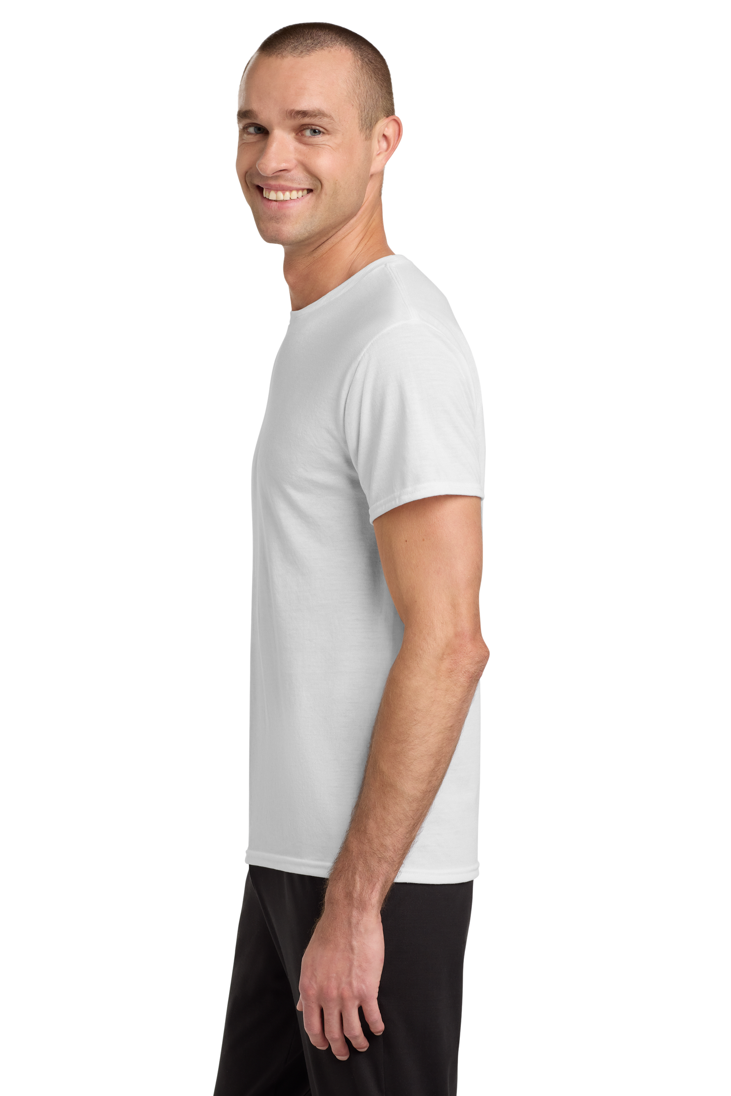 Jerzees® Dri-Power® 100% Polyester T-Shirt - White