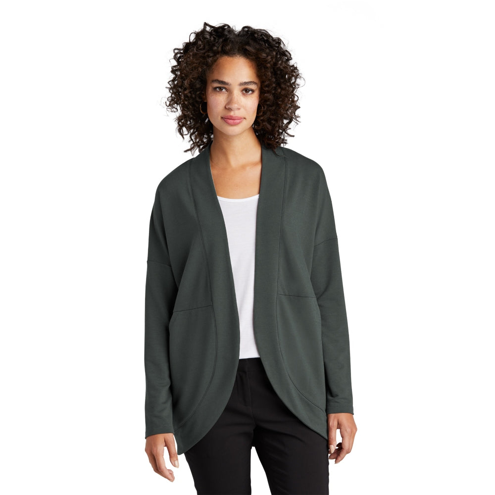 Mercer+Mettle® Women’s Stretch Open-Front Cardigan - Anchor Grey