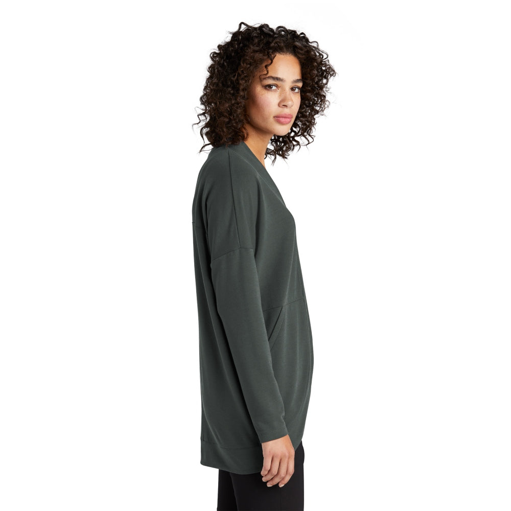 Mercer+Mettle® Women’s Stretch Open-Front Cardigan - Anchor Grey