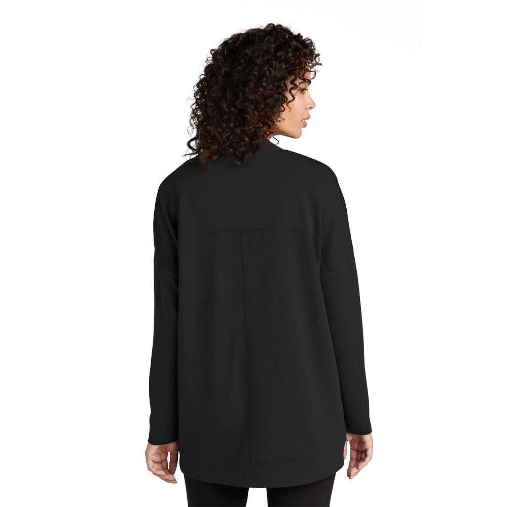 Mercer+Mettle® Women’s Stretch Open-Front Cardigan - Deep Black