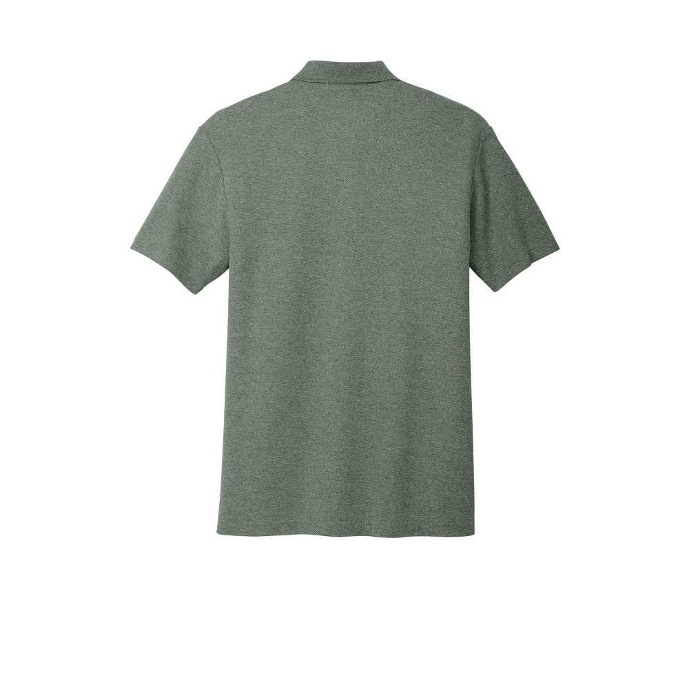 Port Authority® C-FREE® Cotton Blend Pique Polo - Dark Green Heather