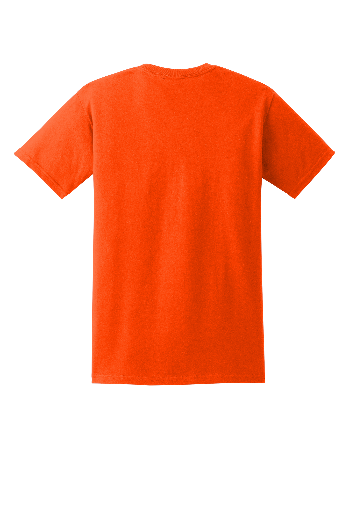 Ultra Cotton® 100% US Cotton T-Shirt with Pocket - Safety Orange