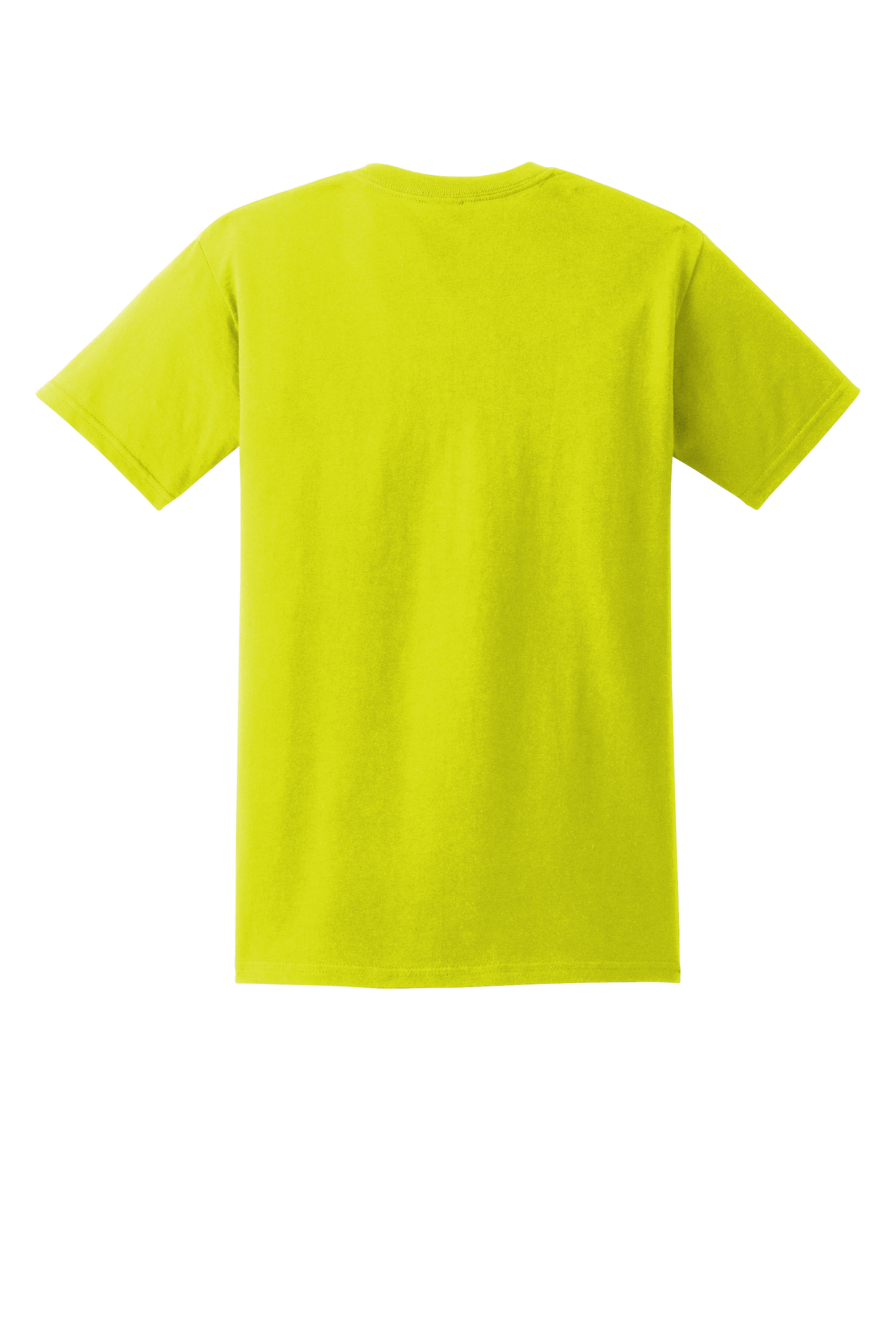 Ultra Cotton® 100% US Cotton T-Shirt with Pocket - Safety Green