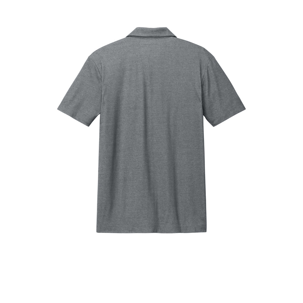 Port Authority® Fine Pique Blend Polo - Charcoal Heather