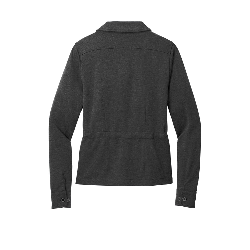Brooks Brothers® Women’s Mid-Layer Stretch Button Jacket - Windsor Grey Heather