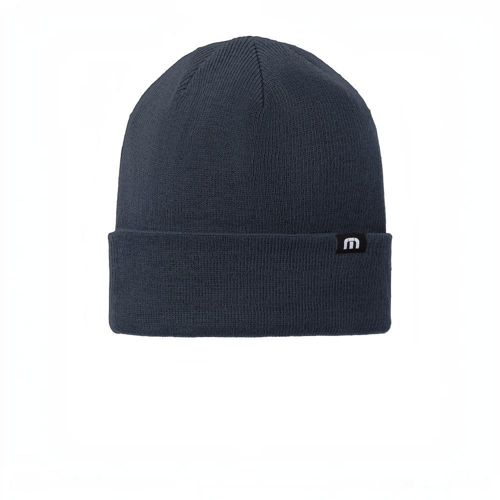 TravisMathew Solid Cuffed Beanie - Blue Knights