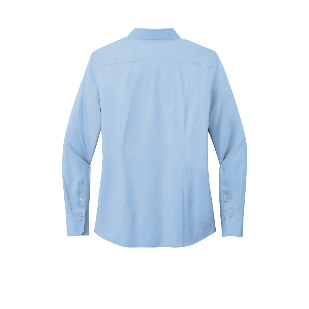 Brooks Brothers® Women’s Wrinkle-Free Stretch Pinpoint Shirt - Newport Blue