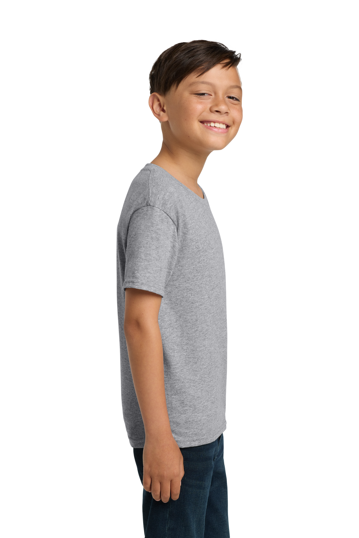 Jerzees® - Youth Dri-Power® 50/50 Cotton/Poly T-Shirt - Athletic Heather