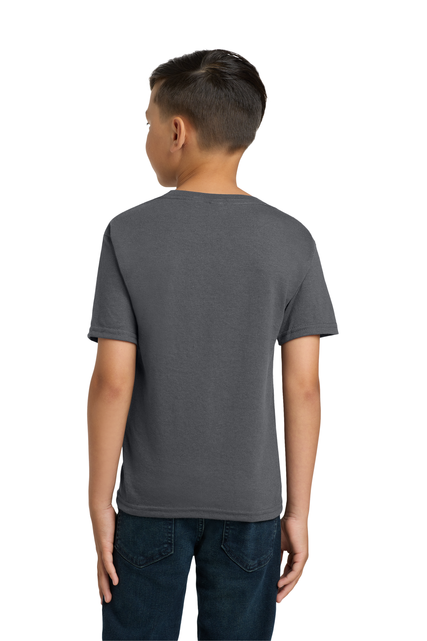 Jerzees® - Youth Dri-Power® 50/50 Cotton/Poly T-Shirt - Charcoal Grey