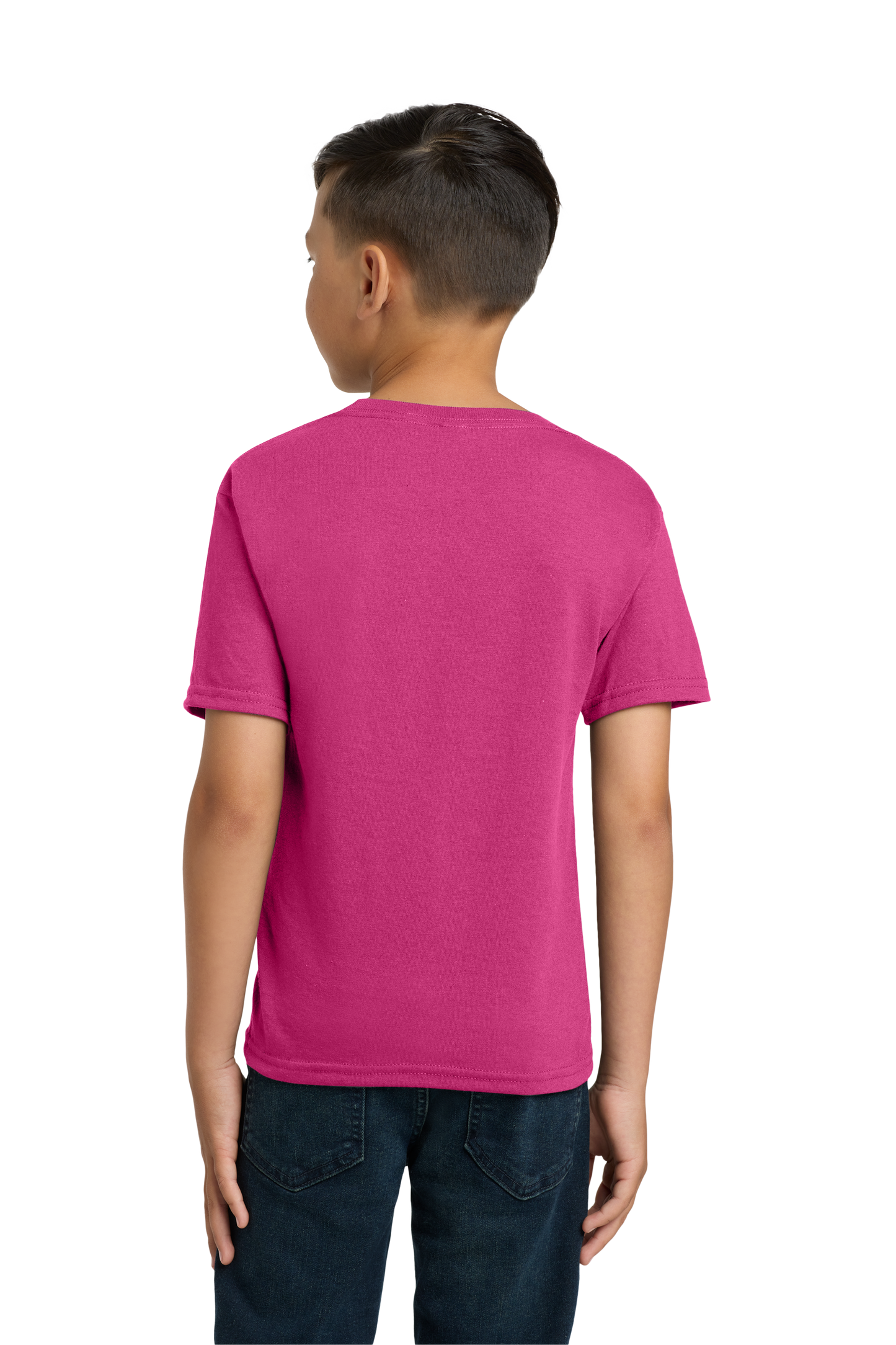 Jerzees® - Youth Dri-Power® 50/50 Cotton/Poly T-Shirt - Cyber Pink