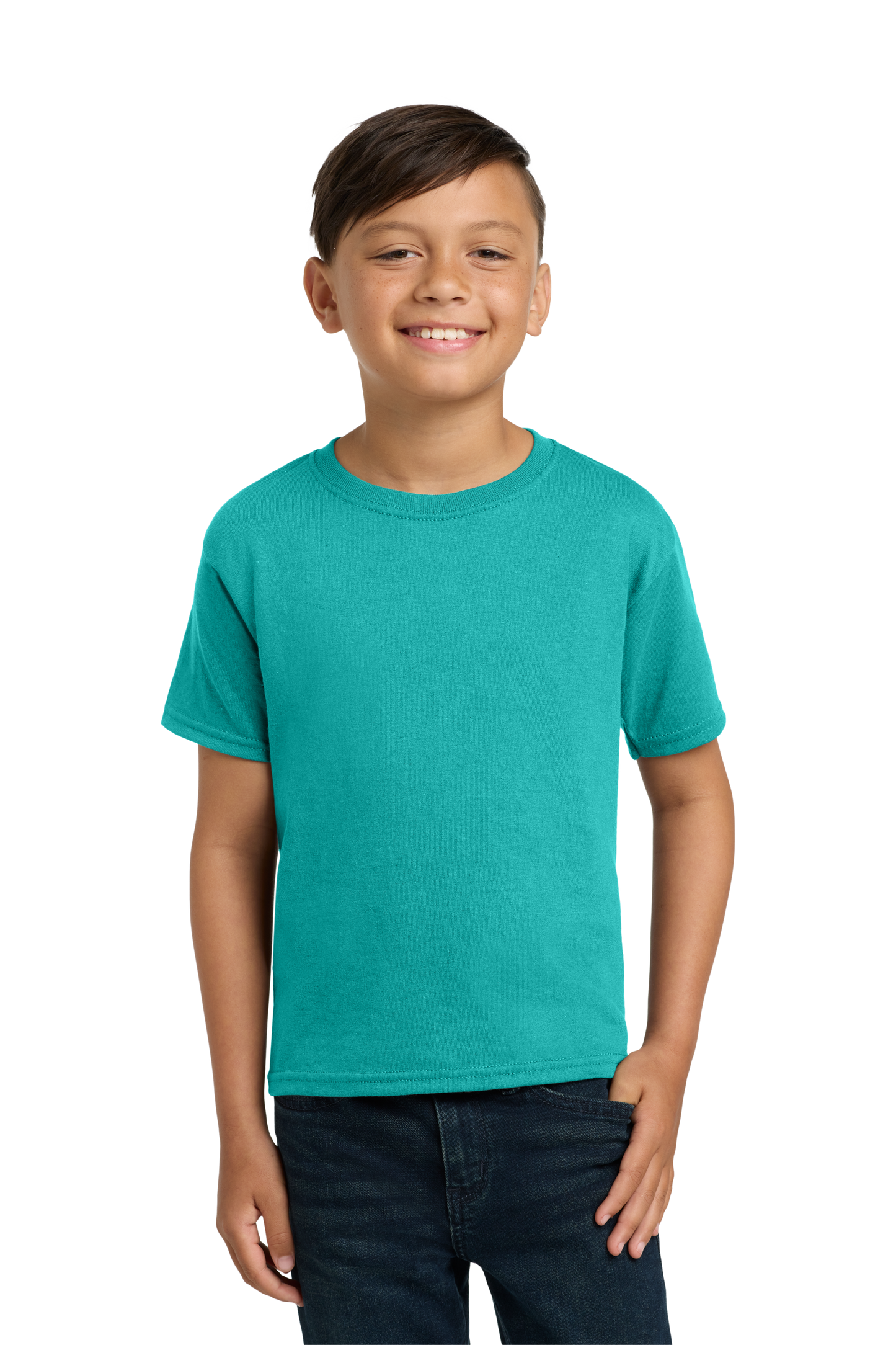 Jerzees® - Youth Dri-Power® 50/50 Cotton/Poly T-Shirt Jade