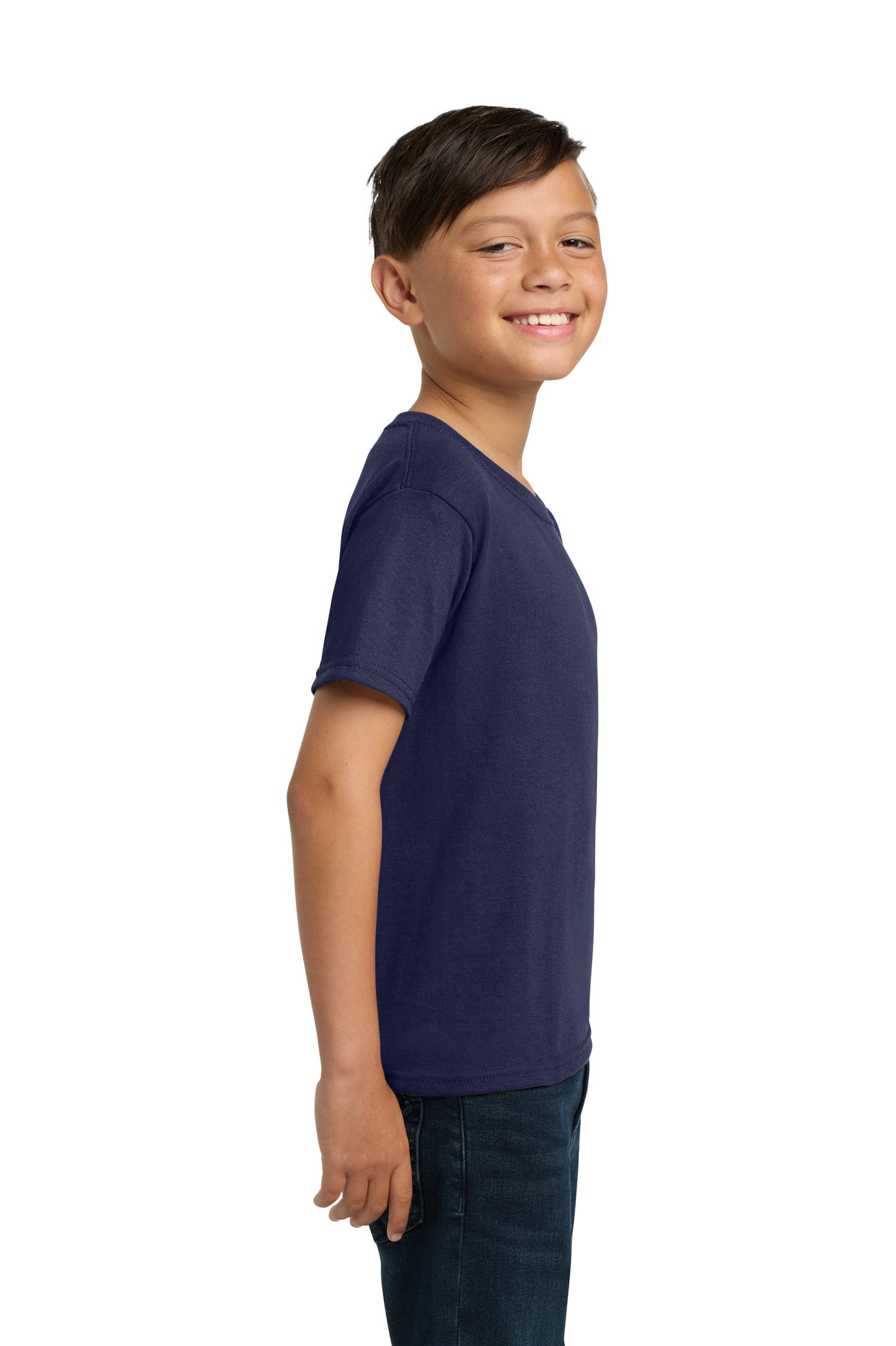 Jerzees® - Youth Dri-Power® 50/50 Cotton/Poly T-Shirt - Navy