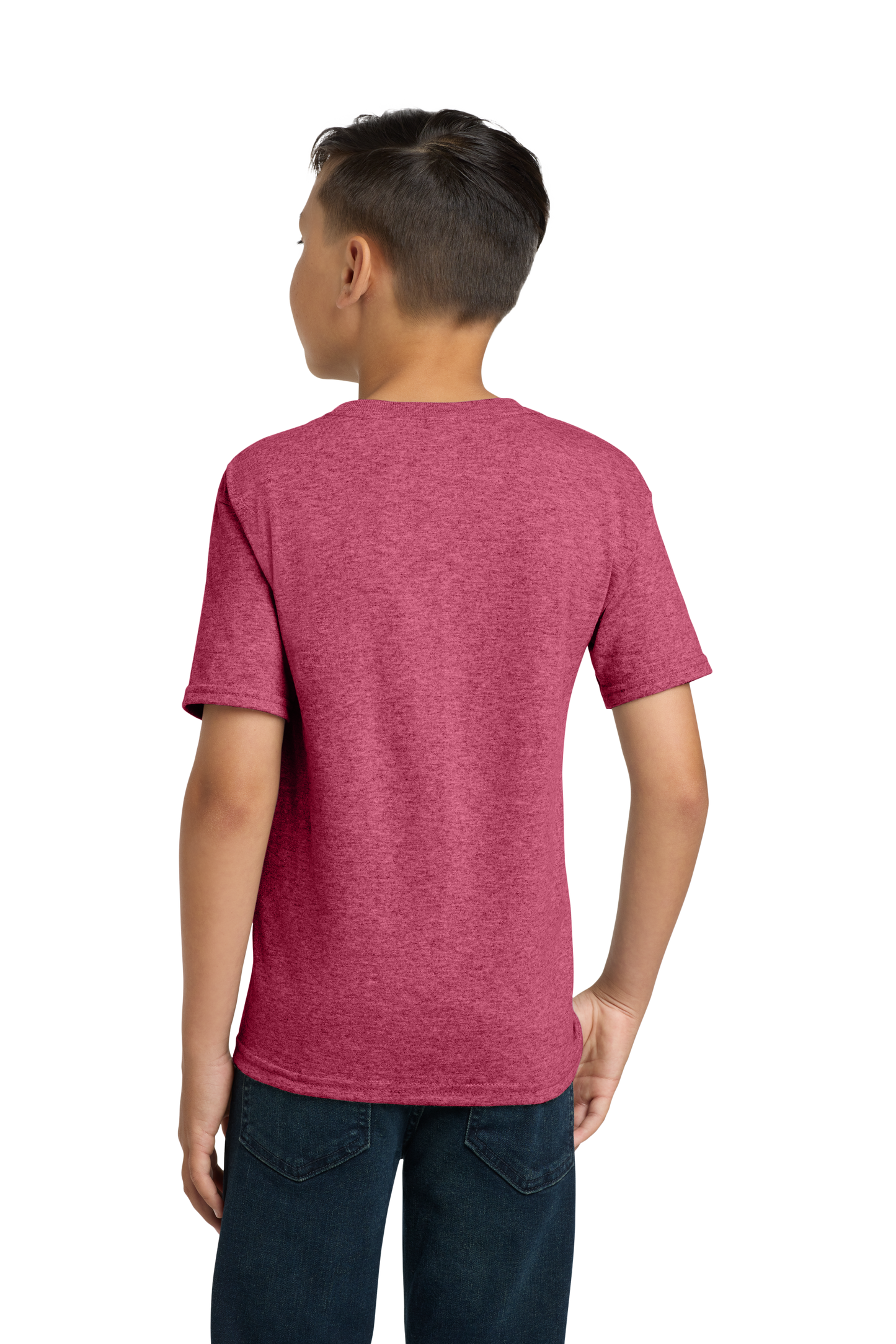 Jerzees® - Youth Dri-Power® 50/50 Cotton/Poly T-Shirt - Vintage Heather Red