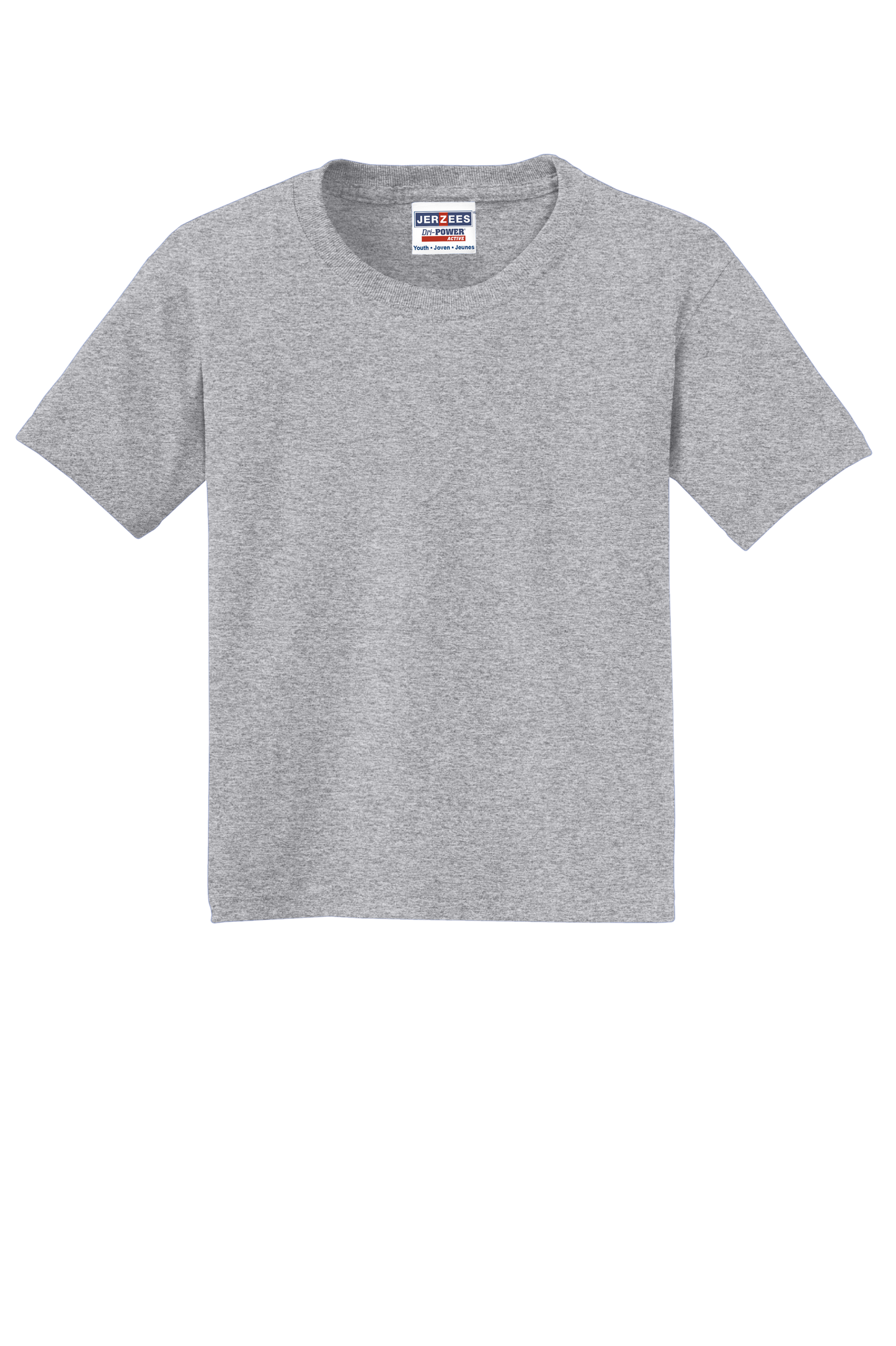 Jerzees® - Youth Dri-Power® 50/50 Cotton/Poly T-Shirt - Athletic Heather