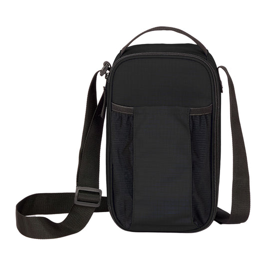 Crossbody Recycled 6-Can Cooler - Black