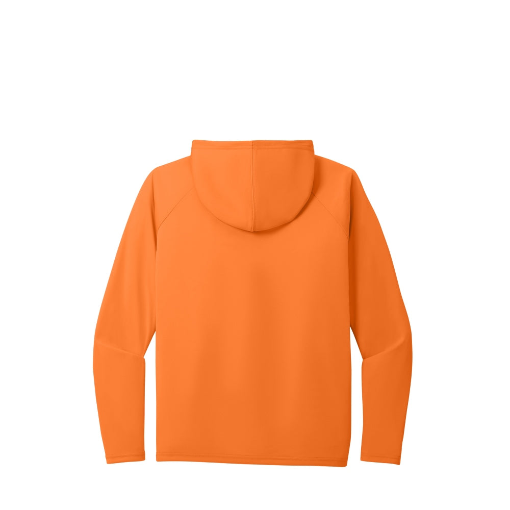 Port & Co™ Performance Pullover Hooded Tee - Neon Orange