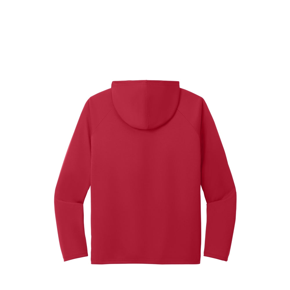 Port & Co™ Performance Pullover Hooded Tee - Red