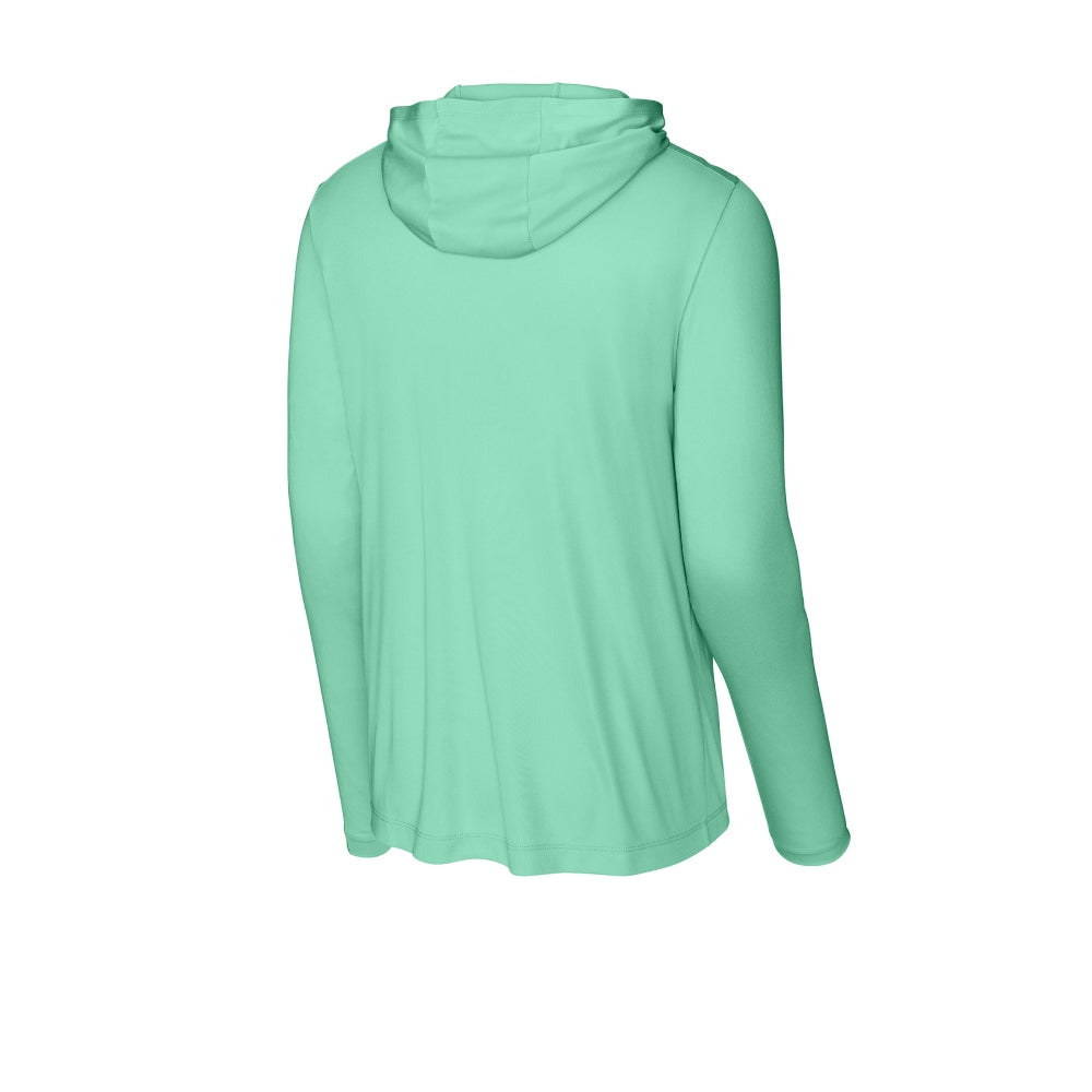 Sport-Tek® Posi-UV® Pro Long Sleeve Hoodie - Bright Seafoam