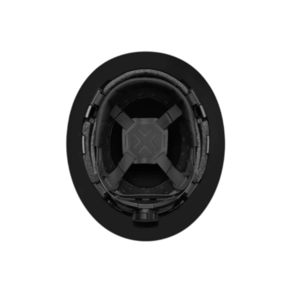 3968 | Raptor Type 2 Class E Full Brim Safety Helmet w/ Chin Strap - Matte Black Graphite