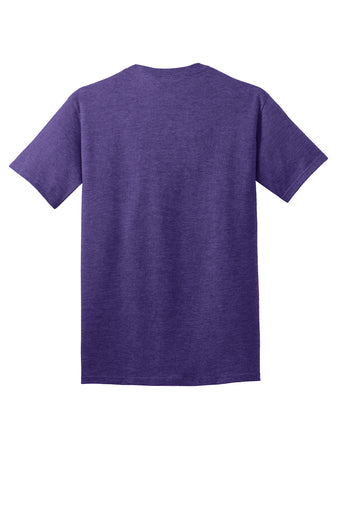 Port & Company® Core Cotton Tee - Heather Purple