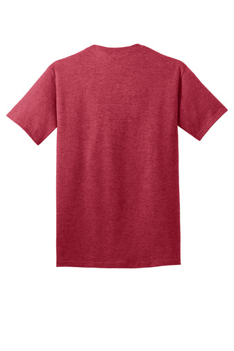 Port & Company® Core Cotton Tee - Heather Red