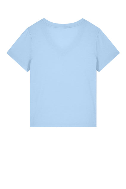 Stanley/Stella Women’s Stella Isla V-Neck Tee - Blue Soul