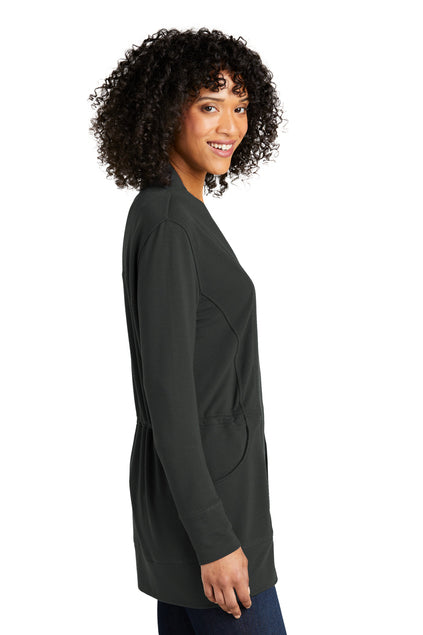 Port Authority® Women's Microterry Cardigan - Charcoal