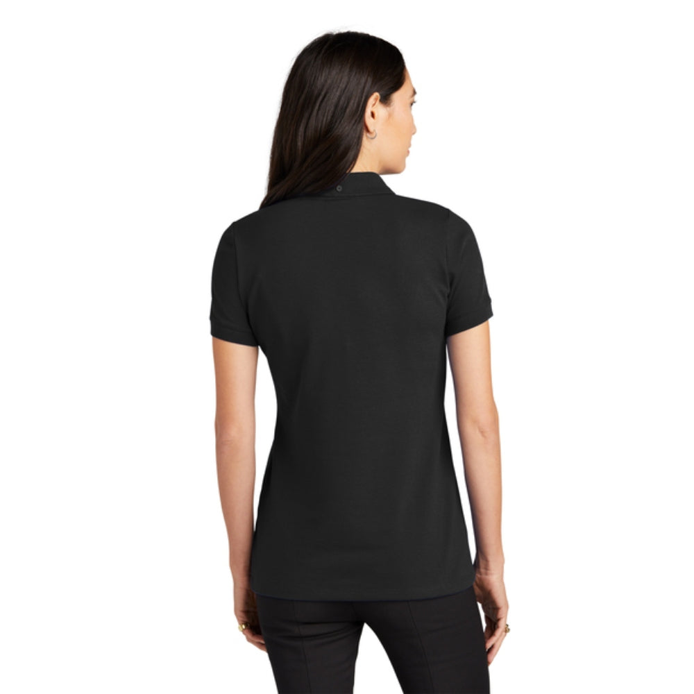 Mercer+Mettle® Women’s Stretch Heavyweight Pique Polo - Deep Black