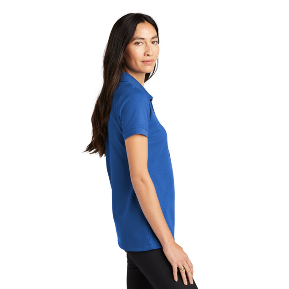 Mercer+Mettle® Women’s Stretch Heavyweight Pique Polo - Blue Note