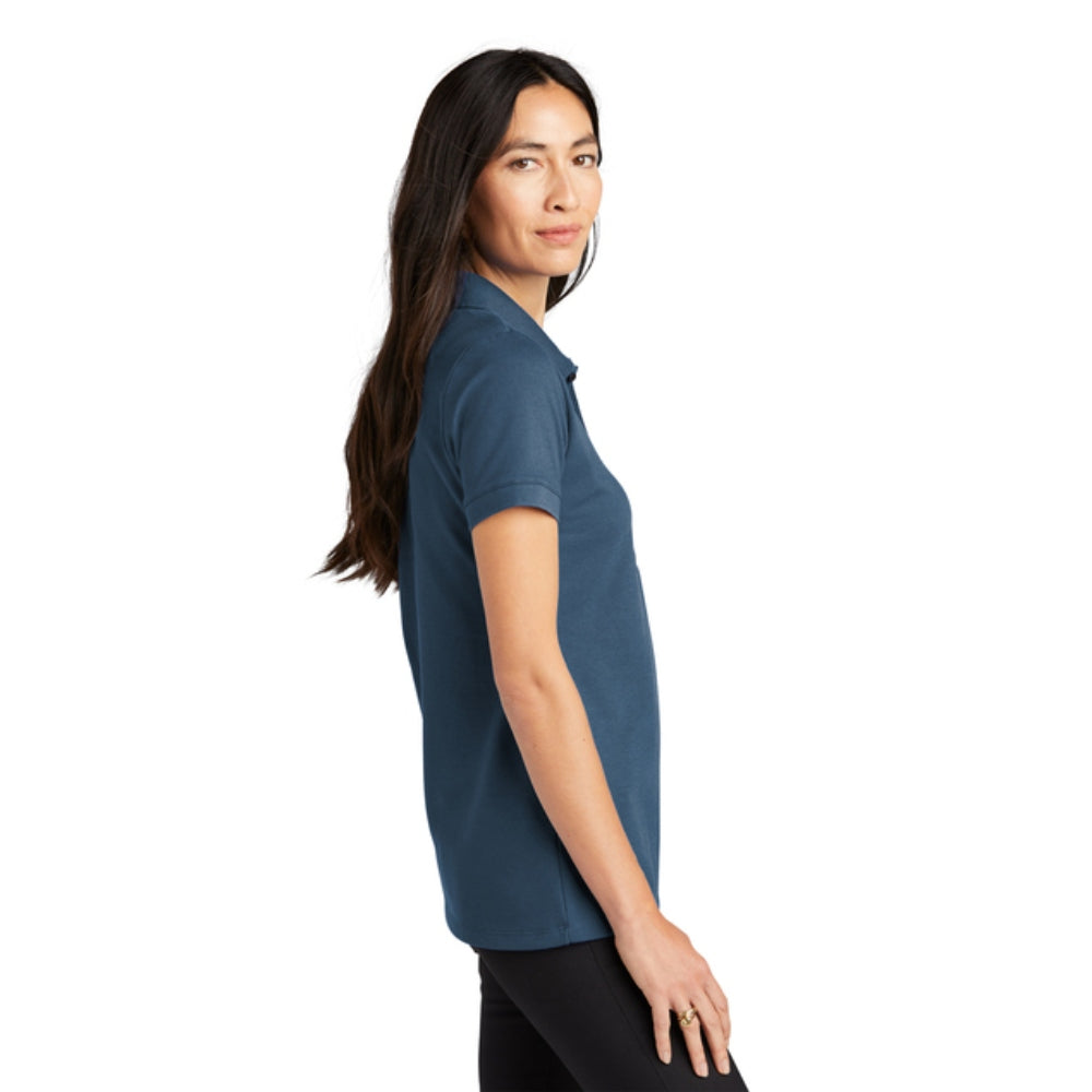 Mercer+Mettle® Women’s Stretch Heavyweight Pique Polo - Insignia Blue