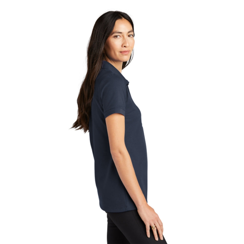 Mercer+Mettle® Women’s Stretch Heavyweight Pique Polo - Night Navy