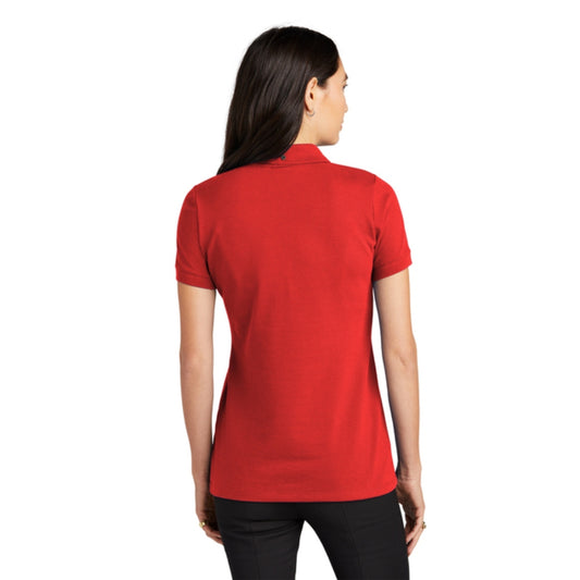 Mercer+Mettle® Women’s Stretch Heavyweight Pique Polo - Apple Red