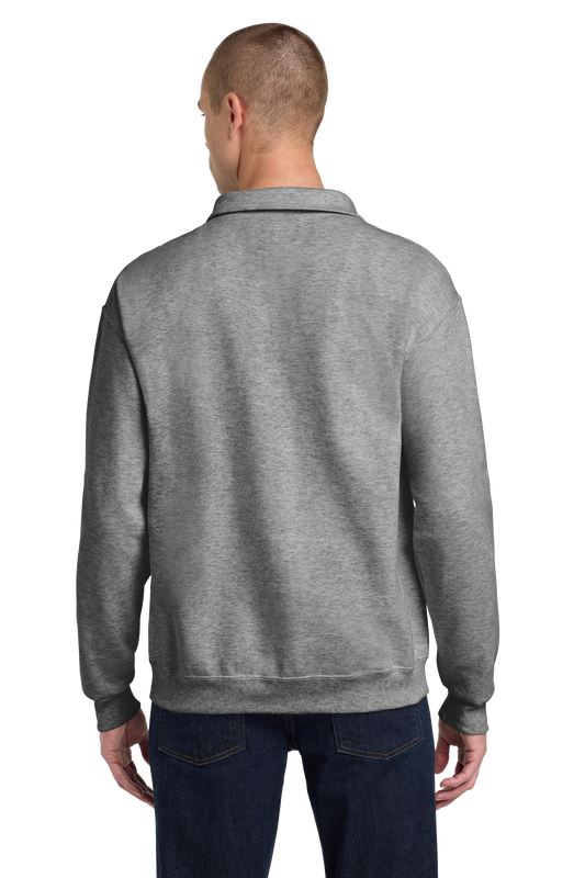 Jerzees® Super Sweats® NuBlend® - 1/4-Zip Sweatshirt with Cadet Collar - Oxford