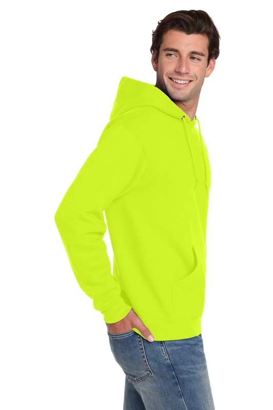 Jerzees® Super Sweats® NuBlend® - Pullover Hooded Sweatshirt -Safety Green